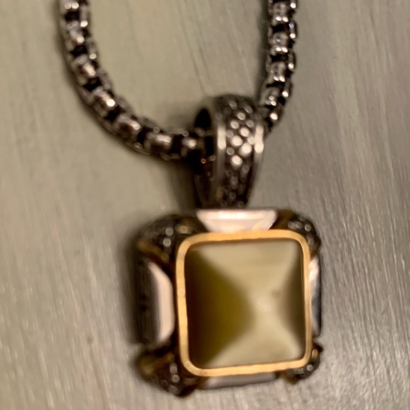 Premier Designs Necklace with 2 slide on charms - Picture 4 of 6